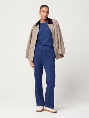 NWT J.Crew Factory Petite Straight-leg Sweatpant in cloudspun yarn
